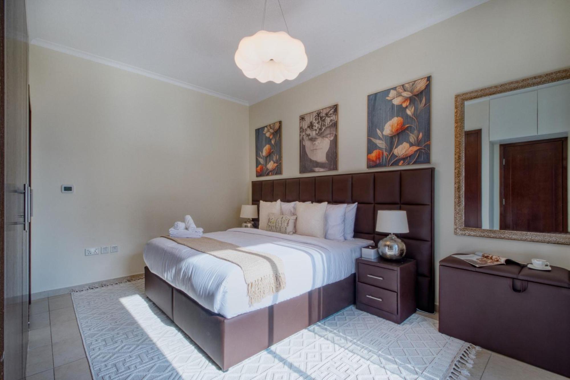شقة Luxury 1-bedroom With Burj Khalifa View *